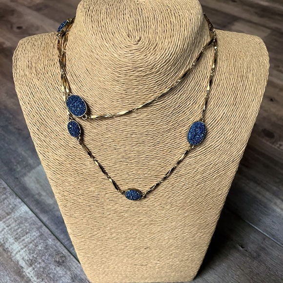 Kate Spade Druzy Stone Necklace 